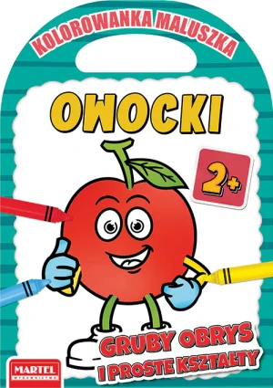 Kolorowanka maluszka. Owocki - praca zbiorowa - książka