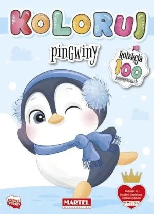Pingwiny. Koloruj - praca zbiorowa - książka