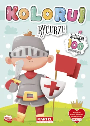 Rycerze. Koloruj - praca zbiorowa - książka