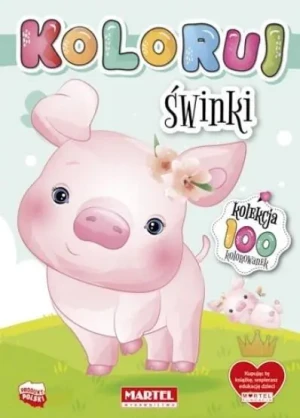 Koloruj. Świnki - praca zbiorowa - książka