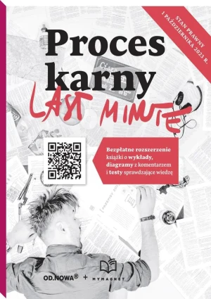 Proces karny 2023. Last Minute - Bogusław Gąszcz - książka