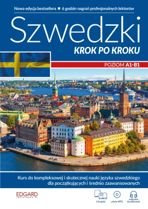 Szwedzki. Krok po kroku (CD+MP3) - Claudia Kaliczak, Katarzyna Malech - książka