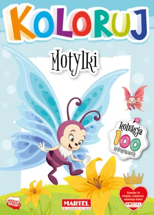 Martel Kolorowanka Motylki 68217 - praca zbiorowa - książka
