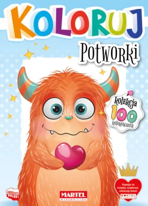 Martel Kolorowanka Potworki 68279 - praca zbiorowa - książka