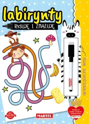 Rysuję i zmazuję. Labirynty - praca zbiorowa - książka