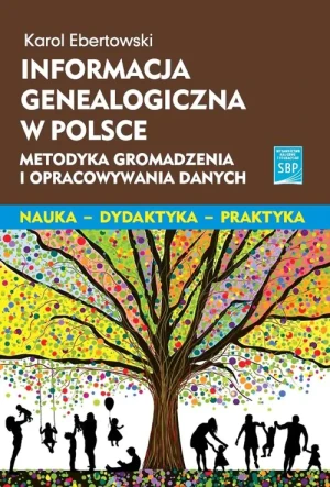 Informacja genealogiczna - Karol Ebertowski - książka