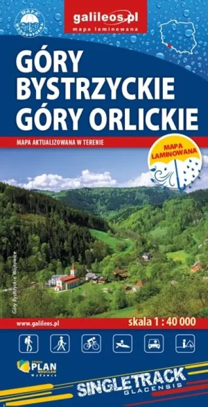 Mapa - Góry Bystrzyckie i Góry Orlickie 1:40 000 -  - książka