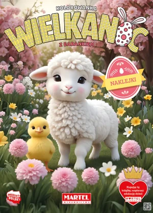 Kolorowanka Wielkanoc z barankiem - Agata Niemirska - książka