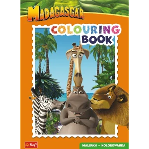 Madagaskar Kolorowanka - Malbuch - książka