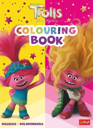 Trolls Kolorowanka - Malbuch - książka
