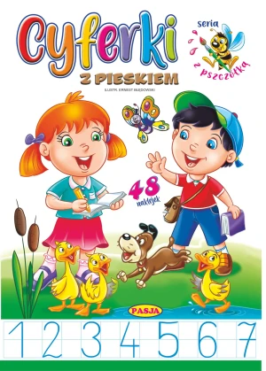 Cyferki z pieskiem - Ernest Błędowski, Włodzimierz Kruszewski - książka