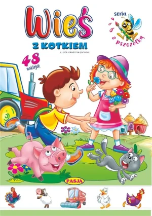 Wieś z kotkiem - Ernest Błędowski, Włodzimierz Kruszewski - książka