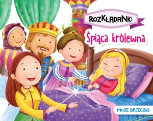 Śpiąca królewna. Moje bajeczki. Rozkładanki - Olesiejuk - książka