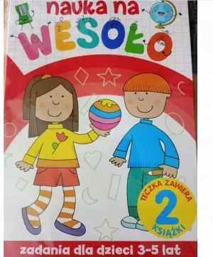 Nauka na wesoło. Zadania dla dzieci 3-5 lat - Praca zbiorowa - książka