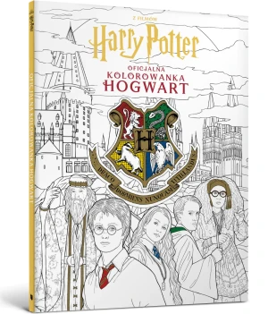 Harry Potter. Oficjalna kolorowanka. Hogwart -  - książka
