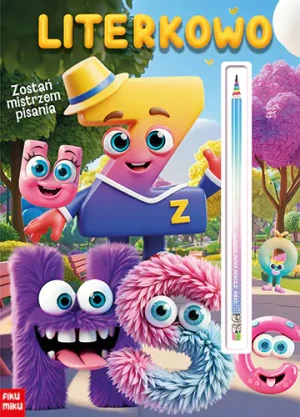 Literkowo z tęczowym ołówkiem - Opracowanie zbiorowe - książka