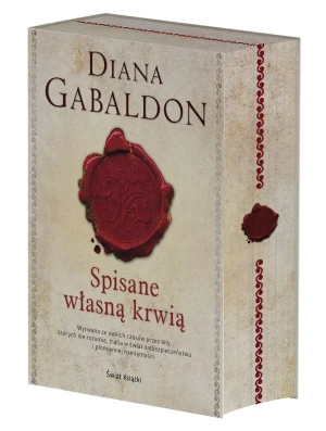 Spisane własną krwią. Obca. Tom 8. Edycja kolekcjonerska (barwione brzegi) - Diana Gabaldon - książka