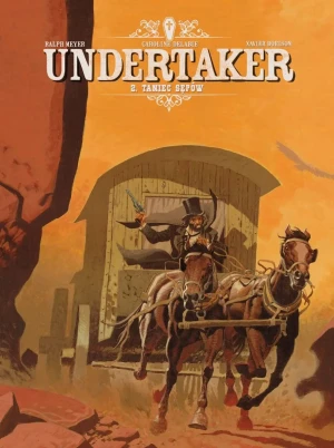 Undertaker T.2 Taniec sępów w.2 - Caroline Delabie - książka