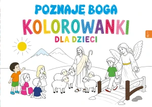 Poznaję Boga. Kolorowanki dla dzieci - praca zbiorowa - książka