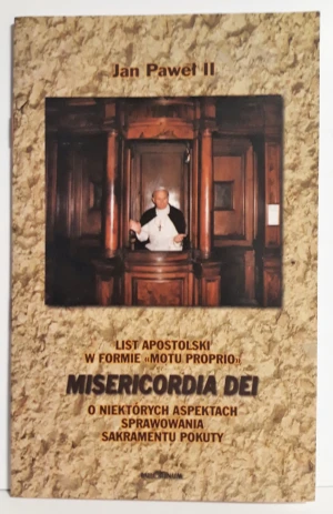 List apostolski Misericordia Dei - Jan Paweł II - książka