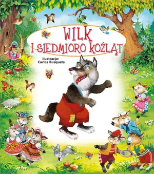 Wilk i siedmioro koźląt - praca zbiorowa - książka
