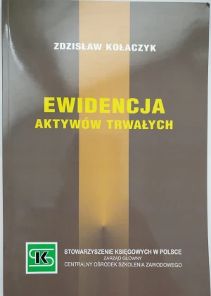EWIDENCJA AKTYWÓW TRWAŁYCH - Hanna Ożogowska - książka