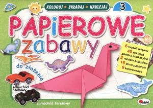 Papierowe zabawy 3 - Aleksandra Kosmala-Czarnecka - książka
