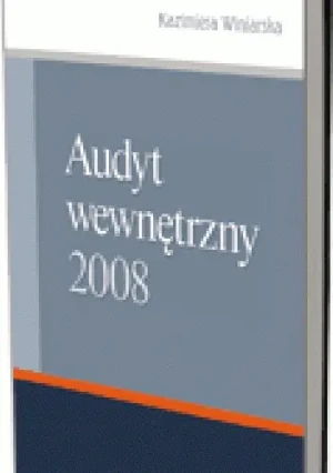 Audyt wewnętrzny 2008 - Winiarska Kazimiera - książka