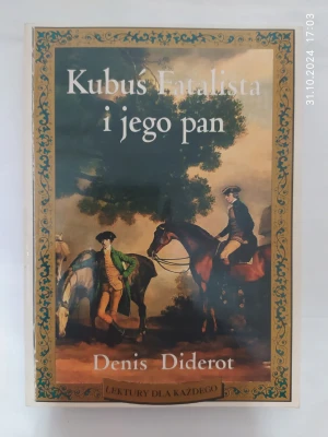 Kubuś Fatalista i jego pan - Denis Diderot - książka