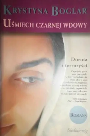 Uśmiech czarnej wdowy - Krystyna Boglar - książka