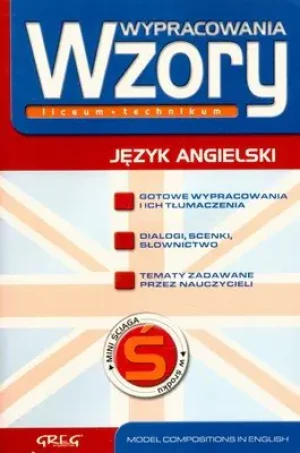 Wypracowania wzory Język angielski - Lenart Marta - książka