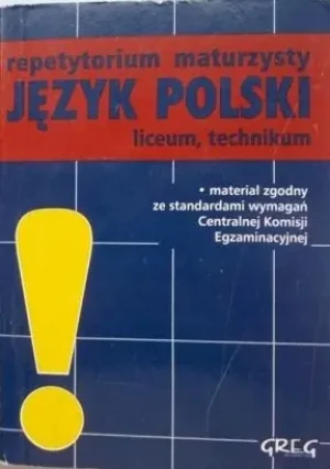 Repetytorium maturzysty Język polski - AgnieszkaNawrot - książka