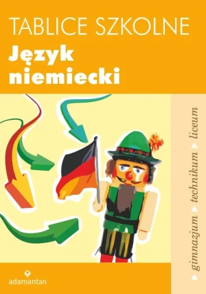 Tablice szkolne. Język niemiecki. Gimnazjum, technikum, liceum - praca zbiorowa - książka