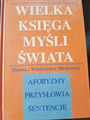 Wielka księga myśli świata - Włodzimierz Masłowski, Danuta Masłowska - książka