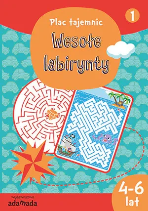 Plac tajemnic. Wesołe labirynty 1 - Aleksandra Golecka-Mazur - książka