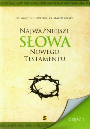 Najważniejsze słowa Nowego Testamentu cz.1 - Marcin Cholewa, Marek Gilski - książka