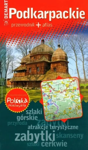 Podkarpackie. Przewodnik + atlas - praca zbiorowa - książka