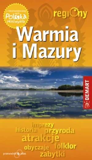 Warmia i Mazury. Przewodnik + atlas - praca zbiorowa - książka