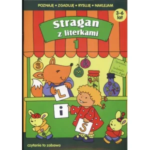 Stragan z literkami 1 - praca zbiorowa - książka