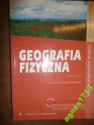 Geografia fizyczna Podręcznik Zakres rozszerzony - Czubla Piotr, Papińska Elżbieta - książka