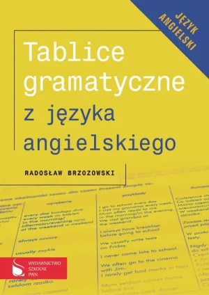 Tablice gramatyczne z języka angielskiego - Radosław Brzozowski - książka
