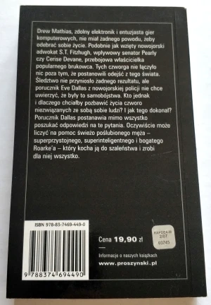 Śmiertelna ekstaza - Nora Roberts - książka
