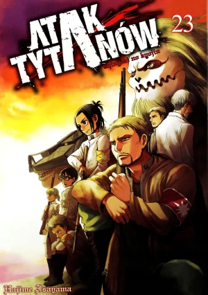 Atak Tytanów. Tom 23 - Hajime Isayama - książka