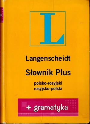 Słownik PLUS gramatyka polsko-rosyjski rosyjsko-polski - PRACA ZBIOROWA - książka