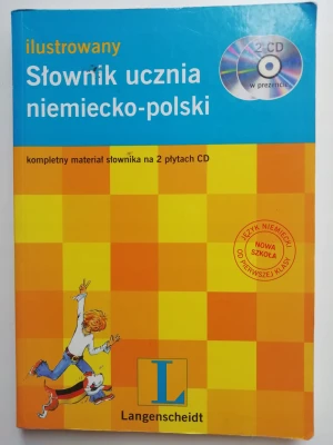 Ilustrowany słownik ucznia niemiecko - polski   2CD - praca zbiorowa - książka