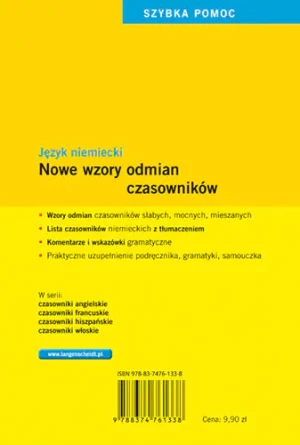 Nowe wzory odmian czasowników. Język niemiecki - Jolanta Zabęcka - książka
