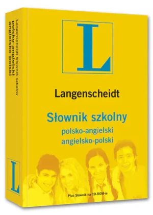 Słownik szkolny polsko - angielski, angielsko - polski   CD ROM - praca zbiorowa - książka