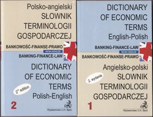 ANGIELSKO-POLSKI SŁOWNIK TERMINOLOGII GOSPODARCZEJ BANKOWOŚĆ FINANSE PRAWO - Iwona Kienzler, Kinzler Iwona - książka