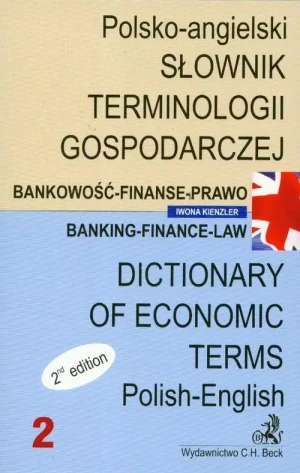 Słownik terminologii  gospodarczej polsko-angielski - Iwona Kienzler - książka