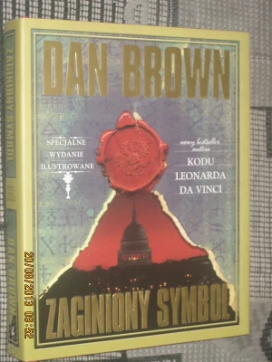 Zaginiony symbol ilustrowany - Dan Brown - książka